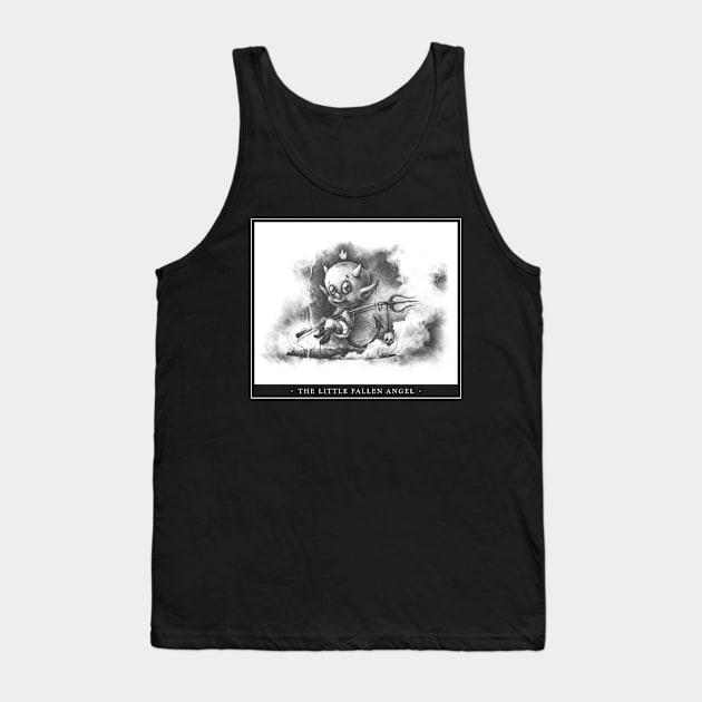 The Little Fallen Angel Tank Top by cwehrle